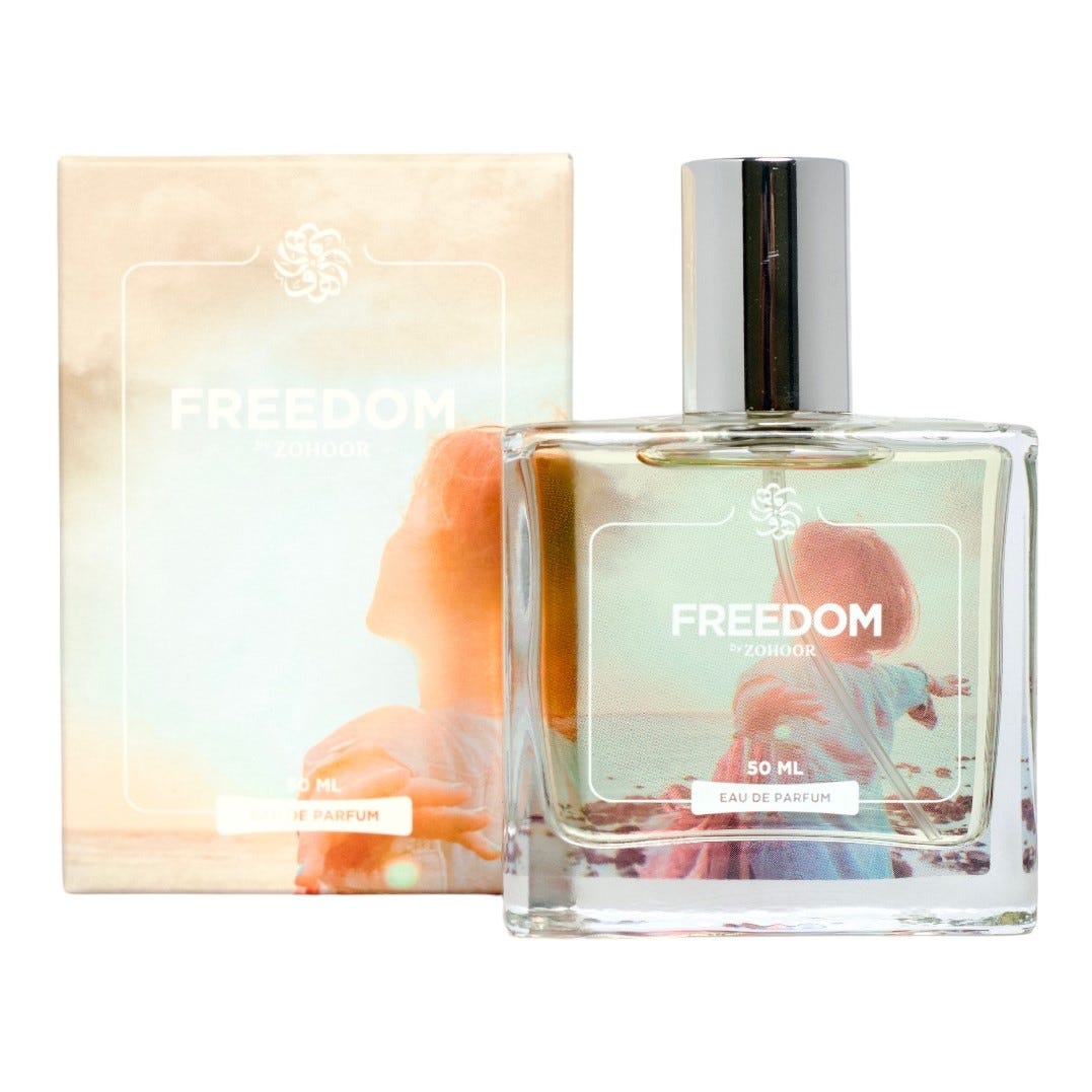 عطر فريدم - 50مل - Zohoor alreef SA