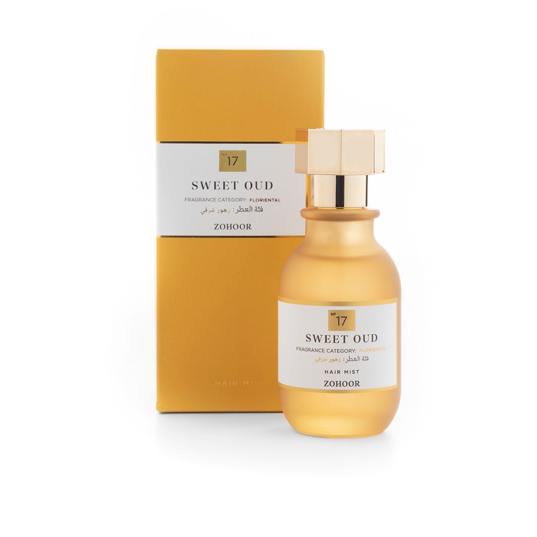 عطر شعر سويت عود - 50 مل - Zohoor alreef SA