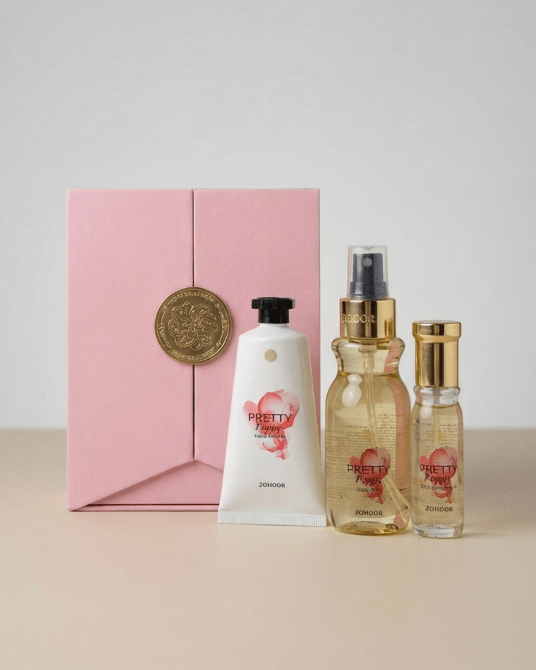 طقم هدايا العناية بالجسم "بريتي بوبي - Zohoor alreef SA