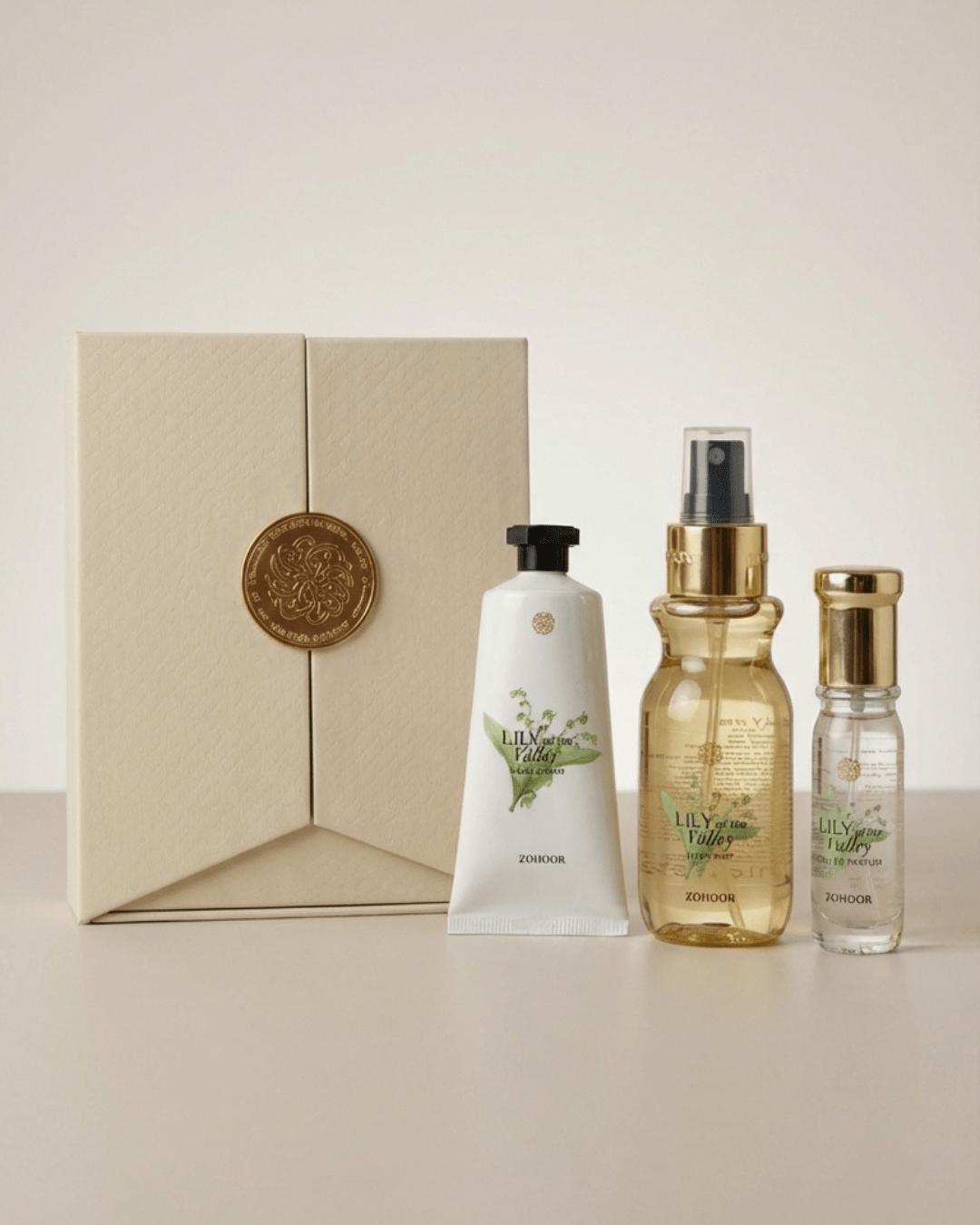 طقم هدايا العناية بالجسم "ليلي اوف ذا فالي