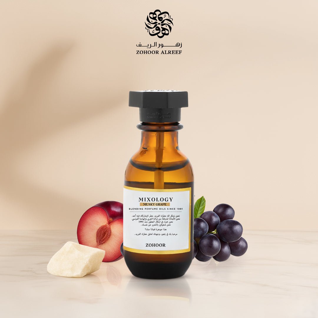 زيت عطري مسك جريب 15 مل402 - Zohoor alreef SA