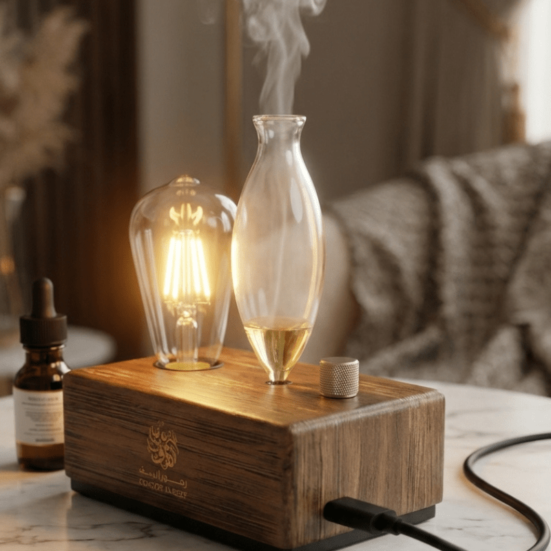 فواحة خشبية كهربائية فخمة