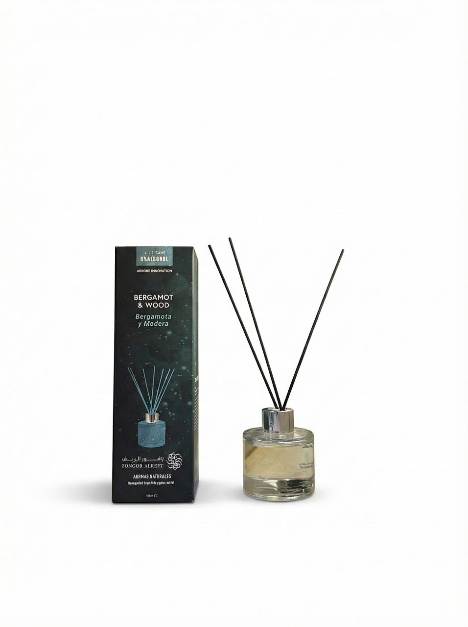 ناشر أعواد عطري ميكادو برائحة البرغموت والأخشاب – 90 مل