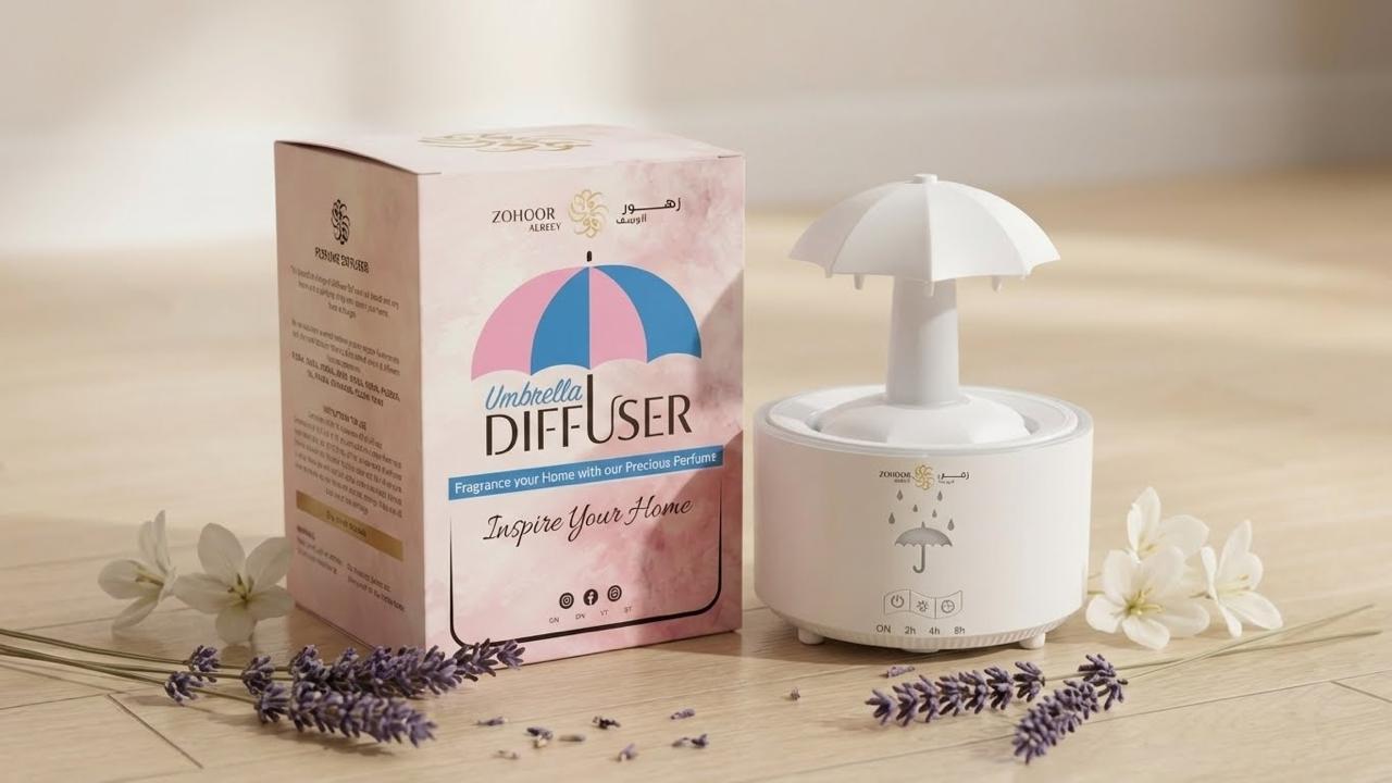 فواحة كهربائية امبريلا ابيض